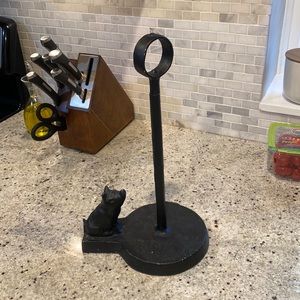 Pottery Barn Vintage Blacksmith Paper Towel Holder